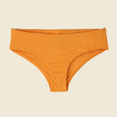 Patagonia Used Women's Cheeky Bottoms In Kishu Orange