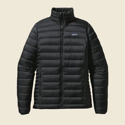 Patagonia Used Women's Down Sweater In Black