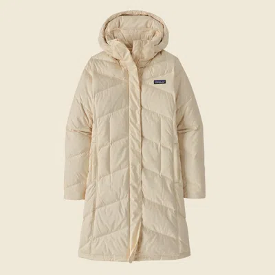 Patagonia Used Women's Down With It Parka In Natural In Neutral