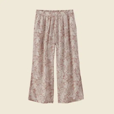 Patagonia Used Women's Garden Island Pants In Pampas Tan In Pink