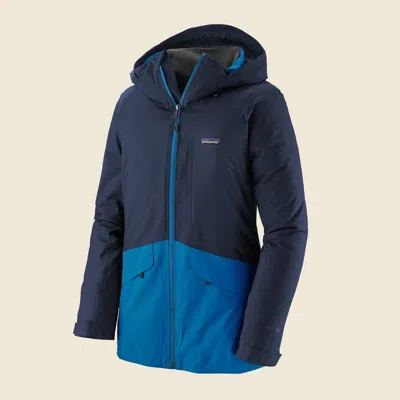 Patagonia Used Women's Insulated Snowbelle Jacket In Alpine Blue