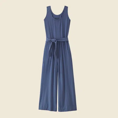 Patagonia Used Women's Kamala Jumpsuit In Current Blue