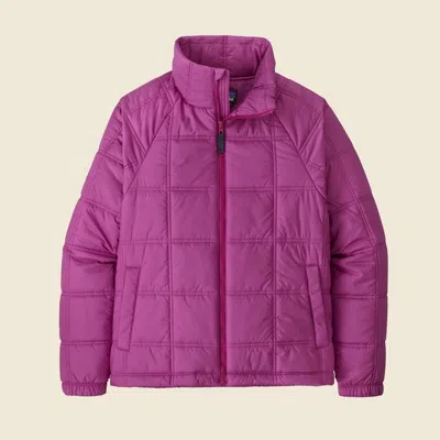 Patagonia Used Women's Lost Canyon Jacket In Amaranth Pink In Purple