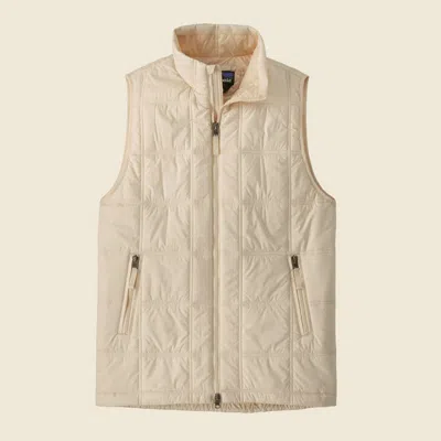 Patagonia Used Women's Lost Canyon Vest In Natural In Neutral