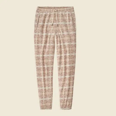 Patagonia Used Women's Micro D® Joggers In Natural In Brown