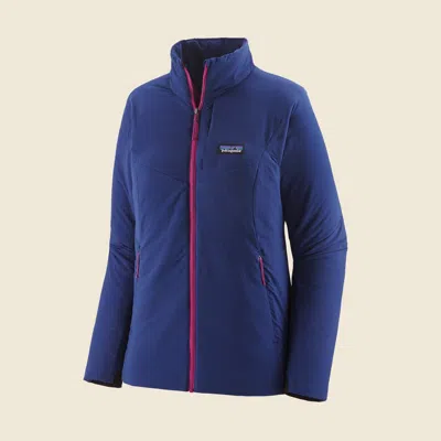 Patagonia Used Women's Nano-air® Jacket In Sound Blue