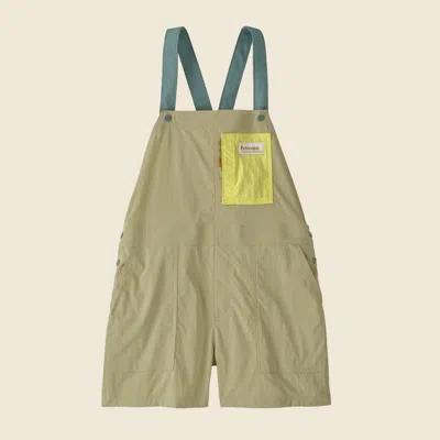 Patagonia Used Women's Outdoor Everyday Overalls In Weathered Stone In Gray