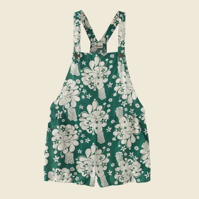 Patagonia Used Women's Pataloha™ Romper In Conifer Green