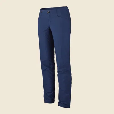 Patagonia Used Women's Rps Rock Pants In Classic Navy In Blue