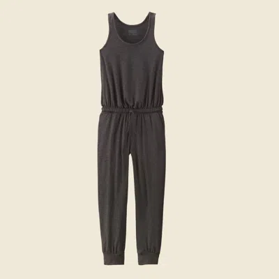 Patagonia Used Women's Seabrook Jumpsuit In Ink Black In Brown