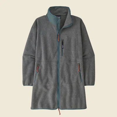 Patagonia Used Women's Synchilla® Coat In Nickel In Gray