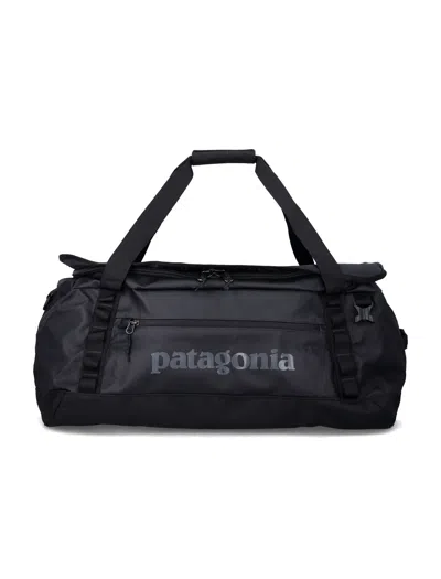 Patagonia Versatile Duffel Bag In Recycled Ripstop Polyester In Black