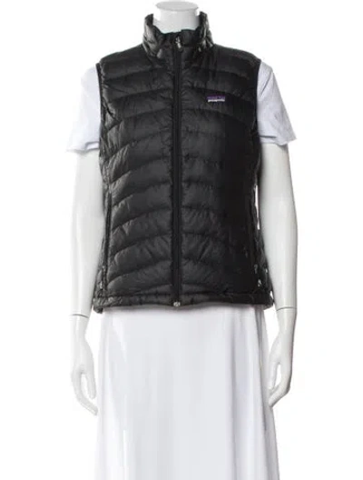 Pre-owned Patagonia Vest In Black