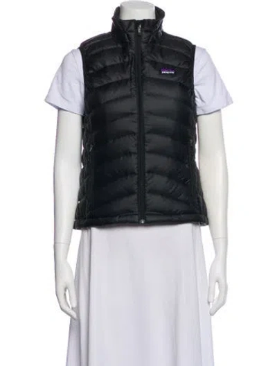 Pre-owned Patagonia Vest In Black