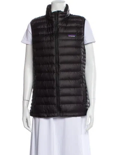 Pre-owned Patagonia Vest In Black