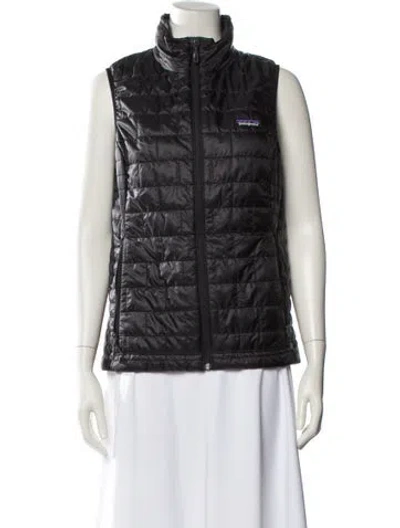 Pre-owned Patagonia Vest In Black