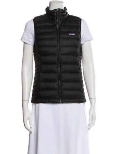 Pre-owned Patagonia Vest In Black