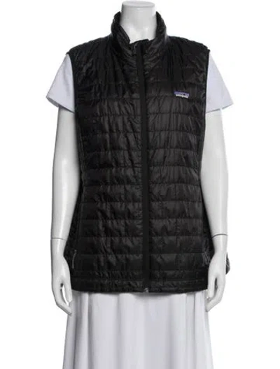 Pre-owned Patagonia Vest In Black