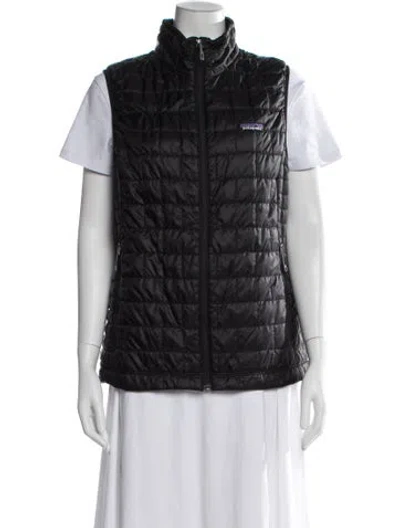 Pre-owned Patagonia Vest In Black