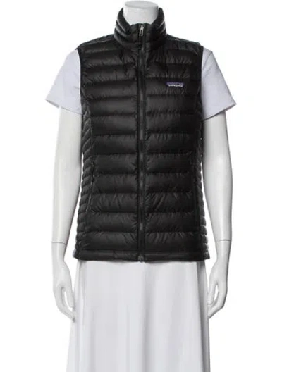 Pre-owned Patagonia Vest In Black