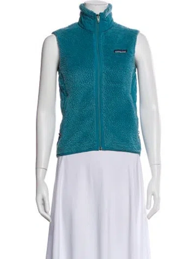 Pre-owned Patagonia Vest In Blue
