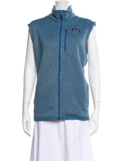 Pre-owned Patagonia Vest In Blue