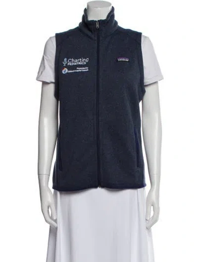 Pre-owned Patagonia Vest In Blue