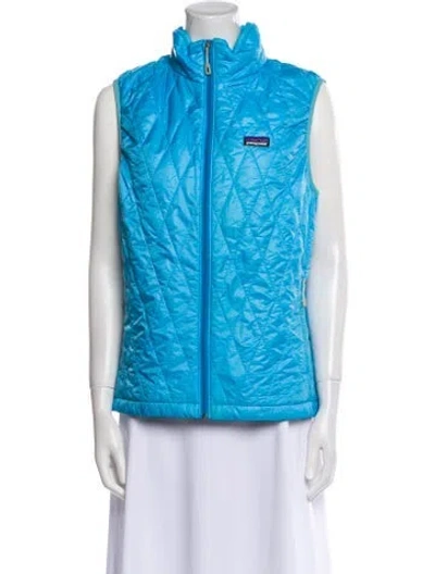 Pre-owned Patagonia Vest In Blue