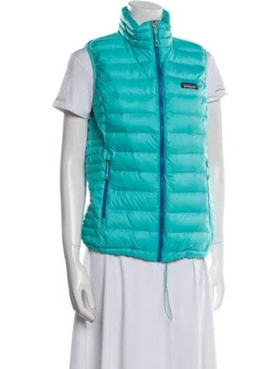 Pre-owned Patagonia Vest In Blue