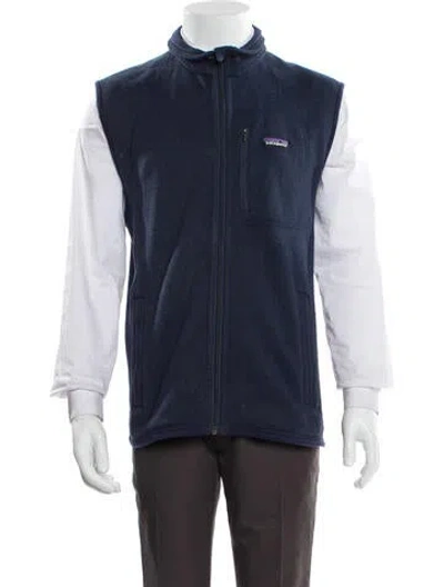 Pre-owned Patagonia Vest In Blue