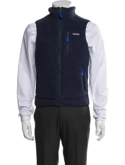Pre-owned Patagonia Vest In Blue
