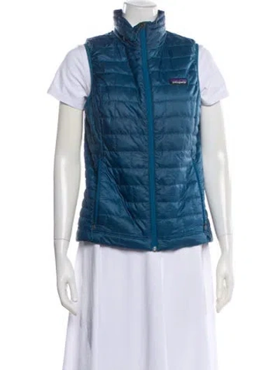 Pre-owned Patagonia Vest In Blue