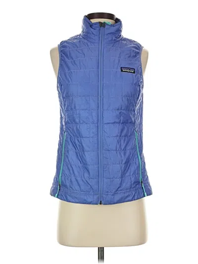 Pre-owned Patagonia Vest In Blue
