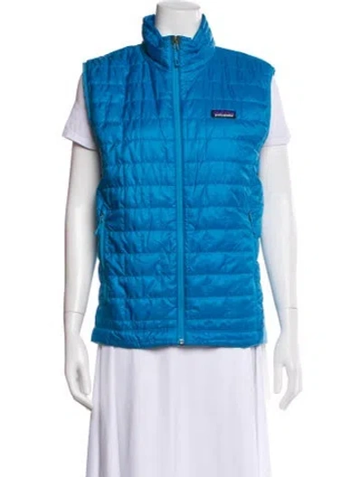 Pre-owned Patagonia Vest In Blue
