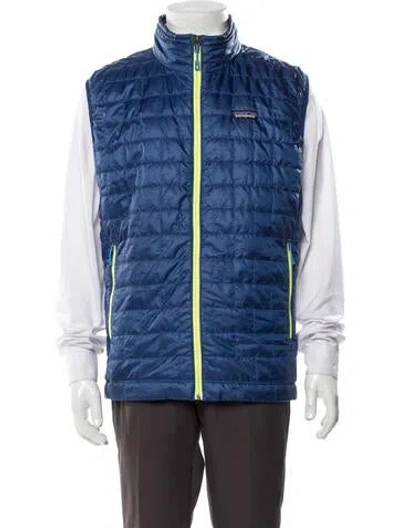 Pre-owned Patagonia Vest In Blue