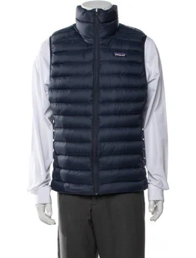 Pre-owned Patagonia Vest In Blue
