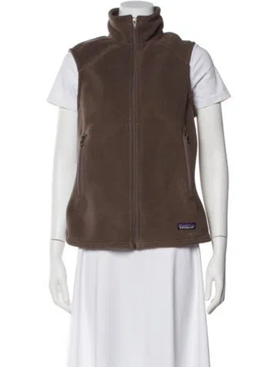 Pre-owned Patagonia Vest In Brown