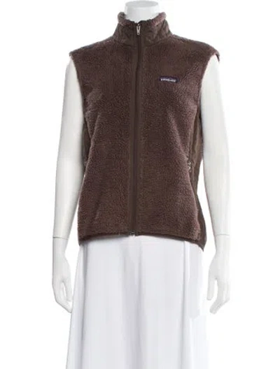 Pre-owned Patagonia Vest In Brown