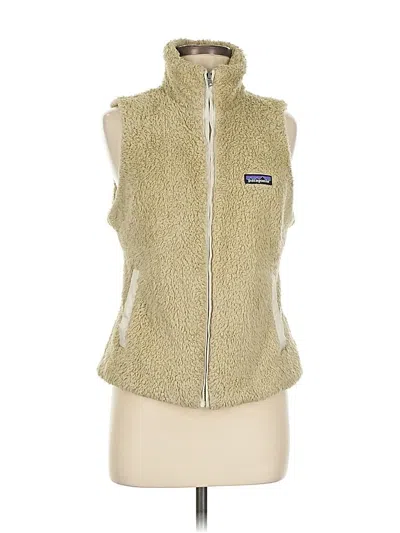 Pre-owned Patagonia Vest In Gold