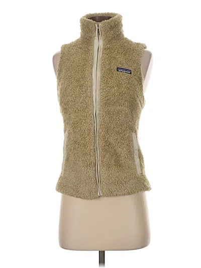 Pre-owned Patagonia Vest In Gold