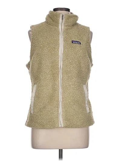 Pre-owned Patagonia Vest In Gold
