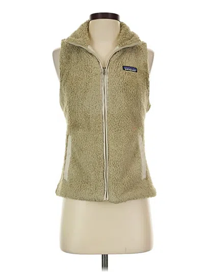 Pre-owned Patagonia Vest In Gold