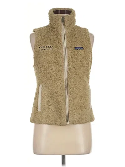 Pre-owned Patagonia Vest In Gold