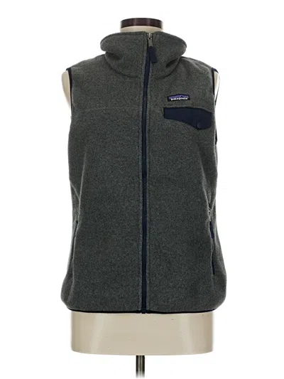 Pre-owned Patagonia Vest In Gray