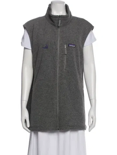 Pre-owned Patagonia Vest In Gray
