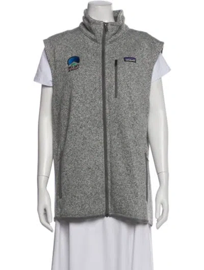 Pre-owned Patagonia Vest In Gray