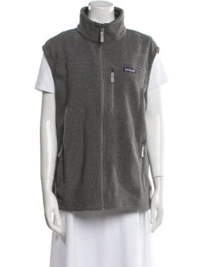 Pre-owned Patagonia Vest In Gray