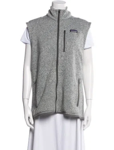 Pre-owned Patagonia Vest In Gray