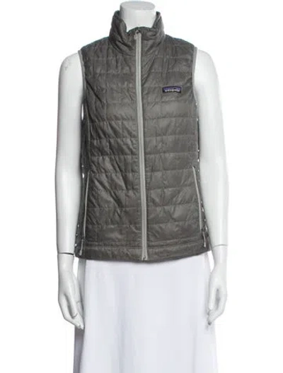Pre-owned Patagonia Vest In Gray