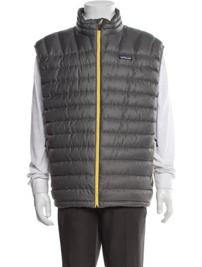 Pre-owned Patagonia Vest In Gray